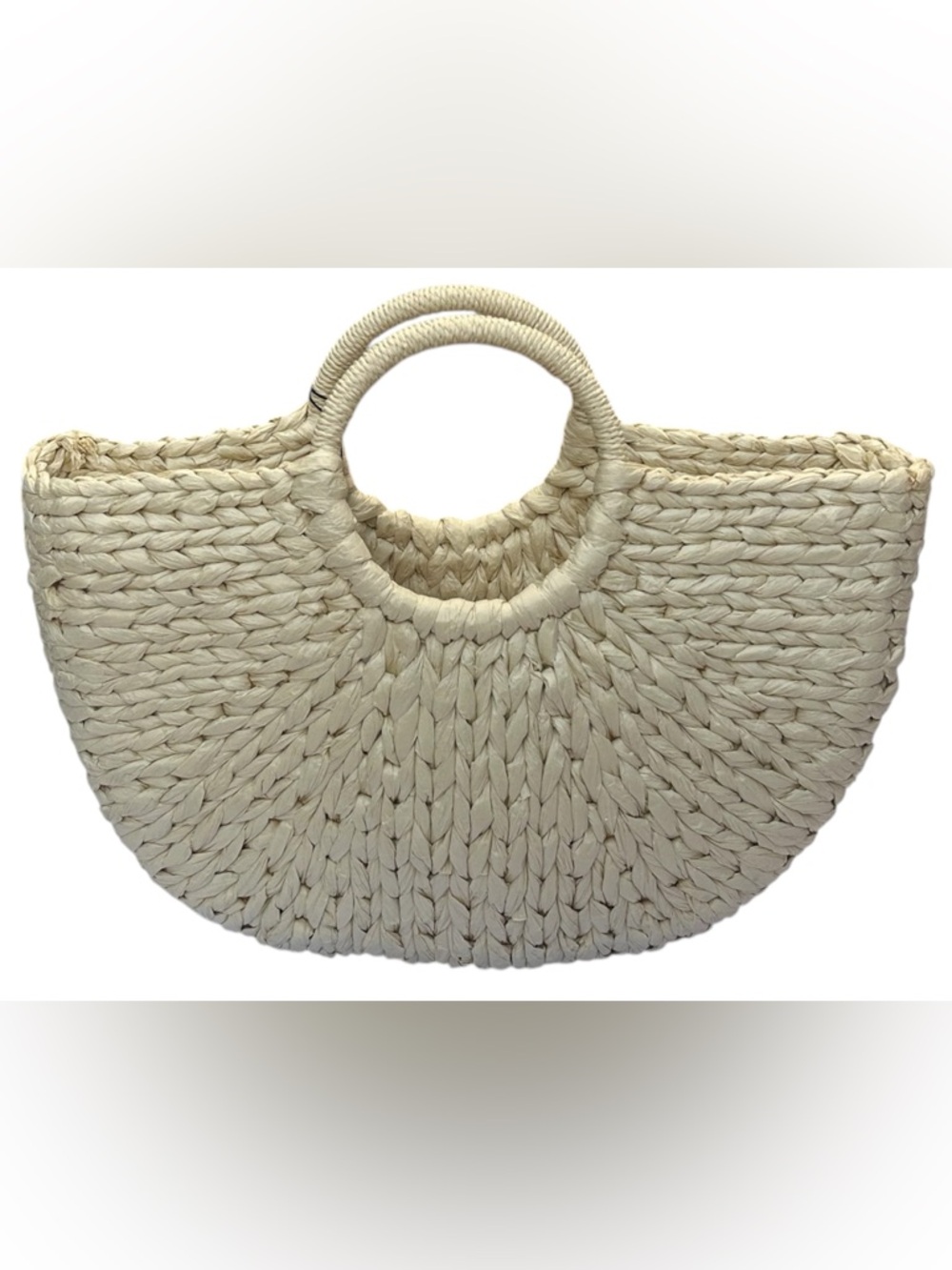 BTB LOS ANGELES Beyond The Beach Camille Straw Tote - Picture 2 of 8